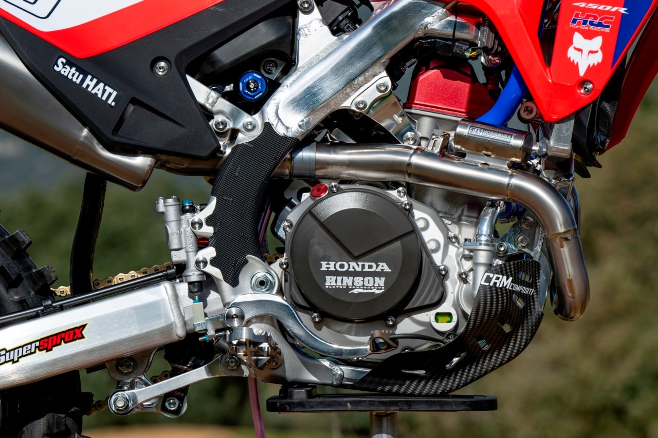Team HRC Honda CRF450R 2024, ma è già 2025....