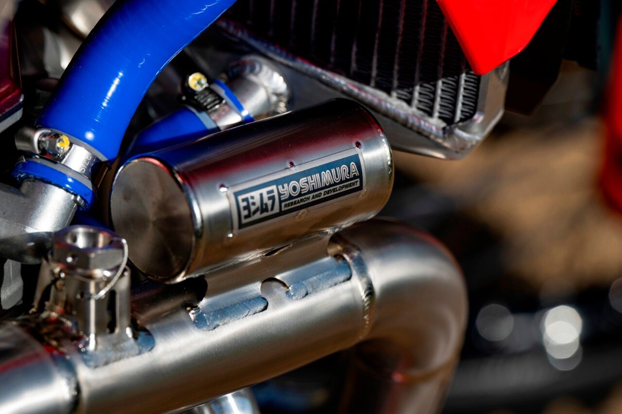 Team HRC Honda CRF450R 2024, ma è già 2025....