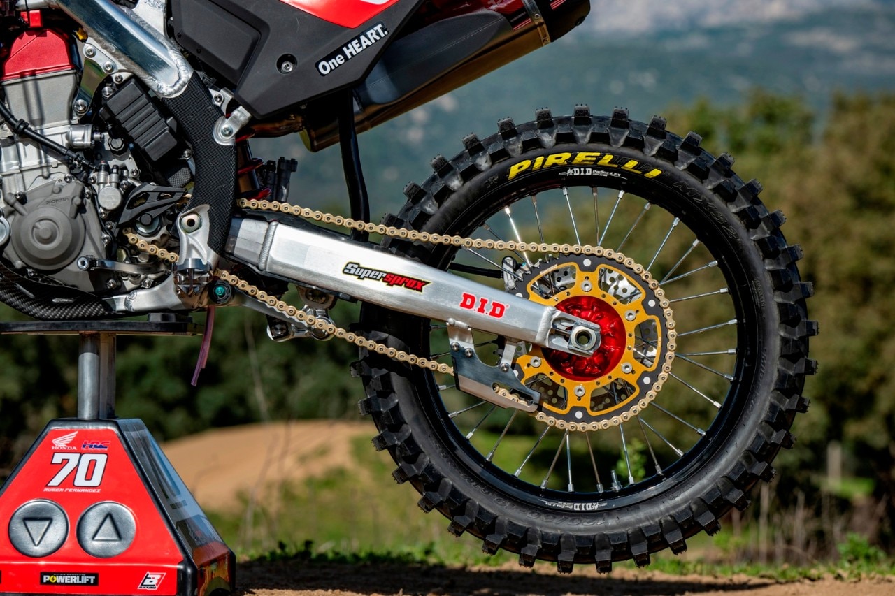 Team HRC Honda CRF450R 2024, ma è già 2025....