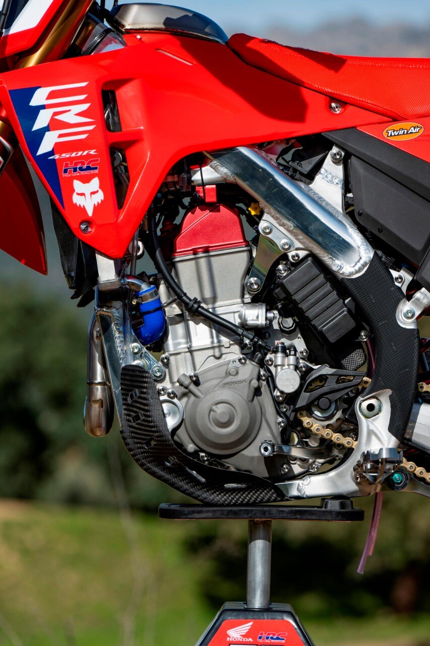 Team HRC Honda CRF450R 2024, ma è già 2025....