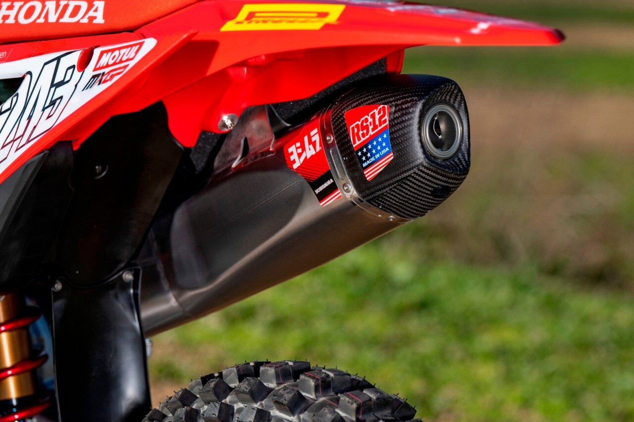 Team HRC Honda CRF450R 2024, ma è già 2025....