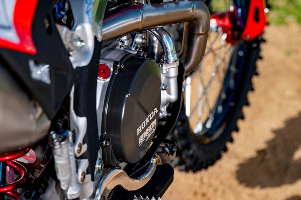 Team HRC Honda CRF450R 2024, ma è già 2025....