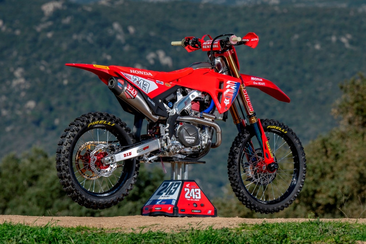 Team HRC Honda CRF450R 2024, ma è già 2025....