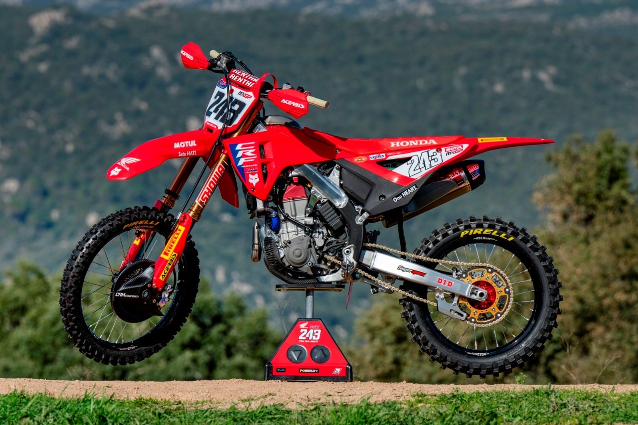Team HRC Honda CRF450R 2024, ma è già 2025....