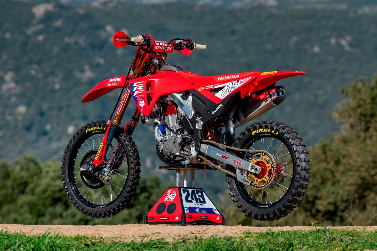 Team HRC Honda CRF450R 2024, ma è già 2025....