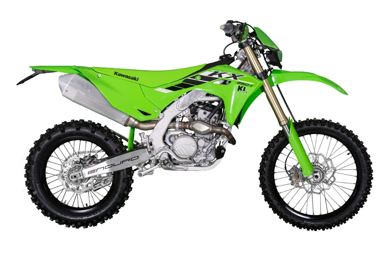 Nuova Kawasaki KX250X MY2025: l'enduro fa un passo avanti