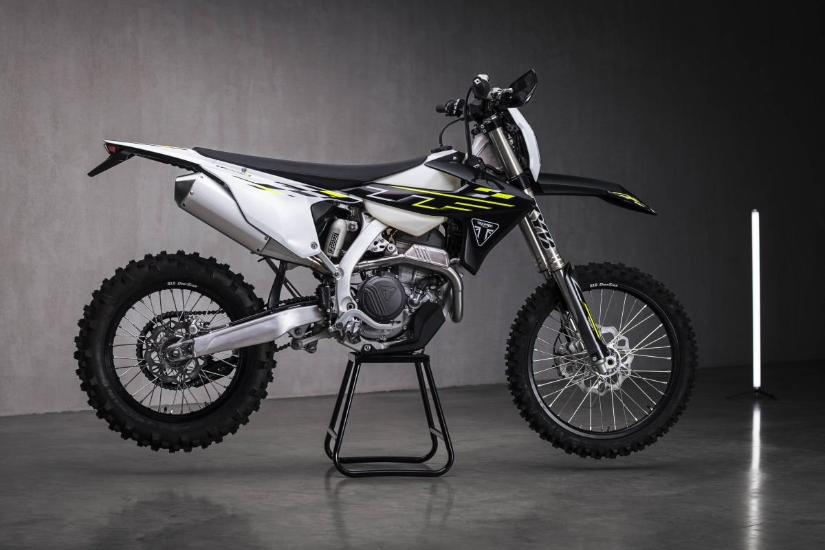 Triumph presenta le enduro TF 250-E e TF 450-E