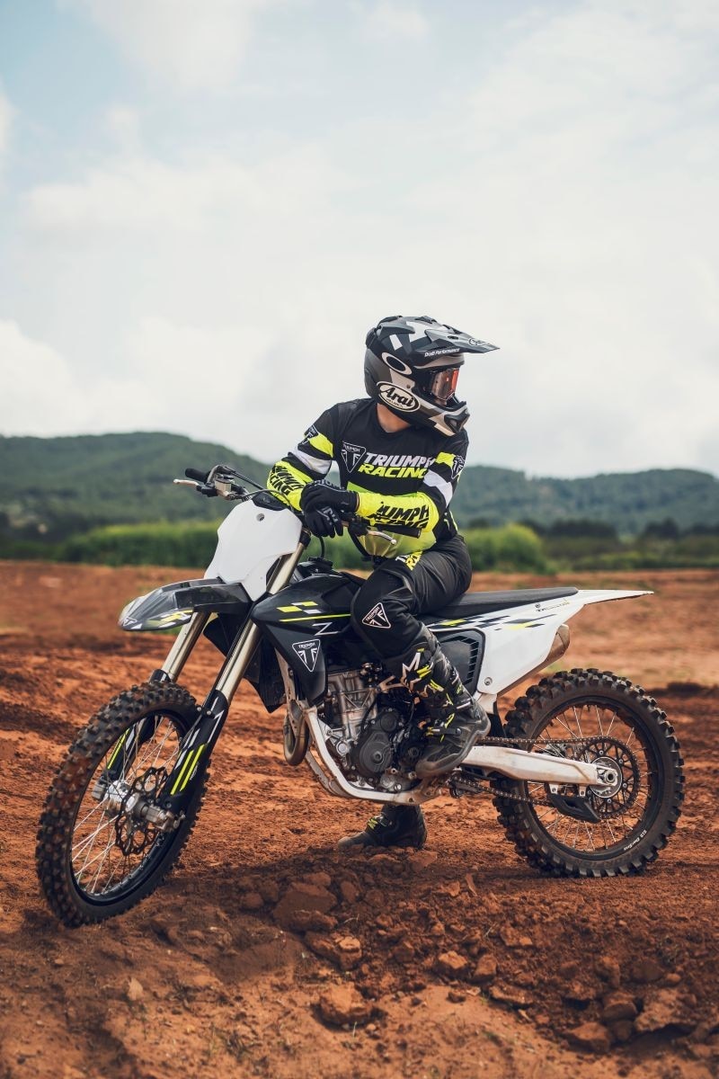 Triumph rinnova la TF 250-X per il 2026