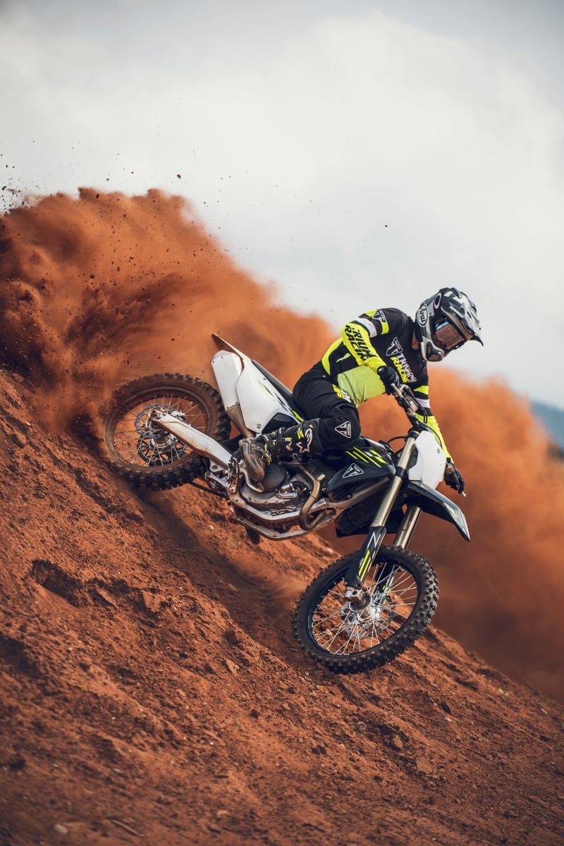 Triumph rinnova la TF 250-X per il 2026
