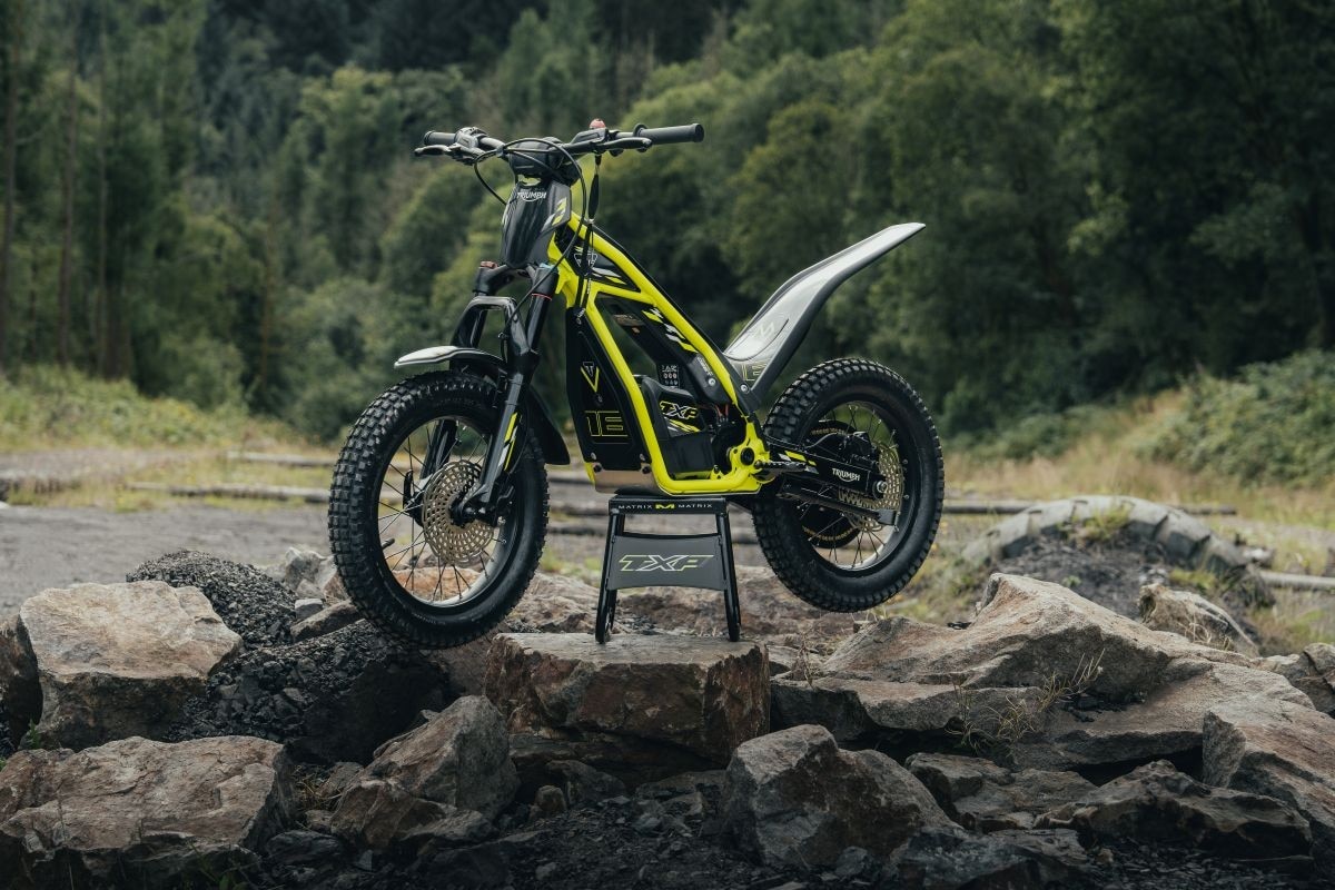 Nuove Triumph TXP: le offroad elettriche per i più giovani
