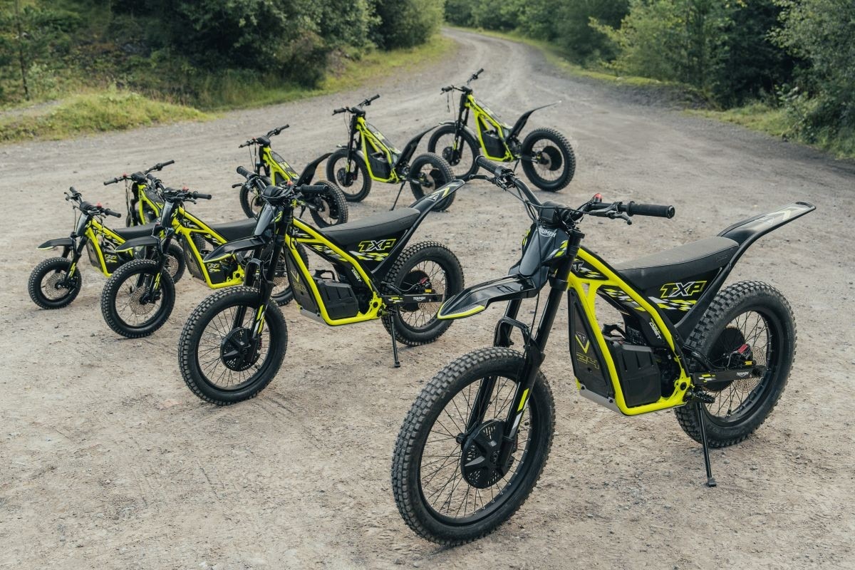 Nuove Triumph TXP: le offroad elettriche per i più giovani