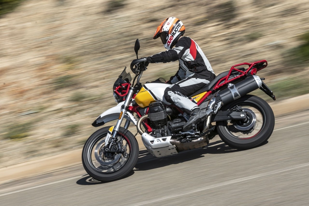 Moto Guzzi V85 TT: classic modern enduro