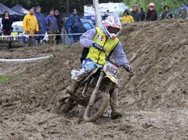 Campionato Nazionale Mini MX Cross. Mike Valade imprendibile