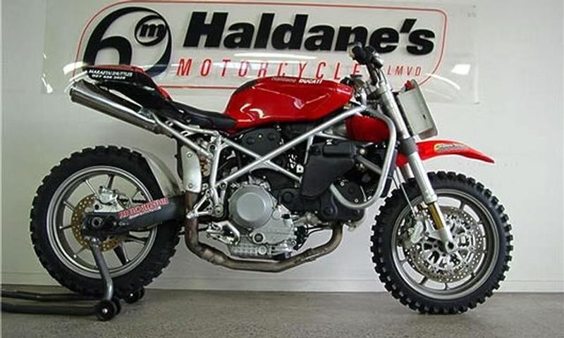 Ducati 999 Testastretta Beach Racer. Special by Haldane Motorcycles