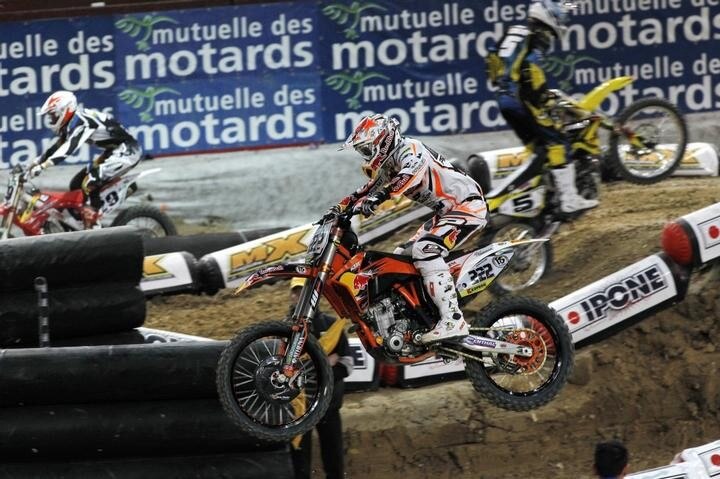 Supercross Paris Bercy. Justin Barcia è King of Bercy 2010