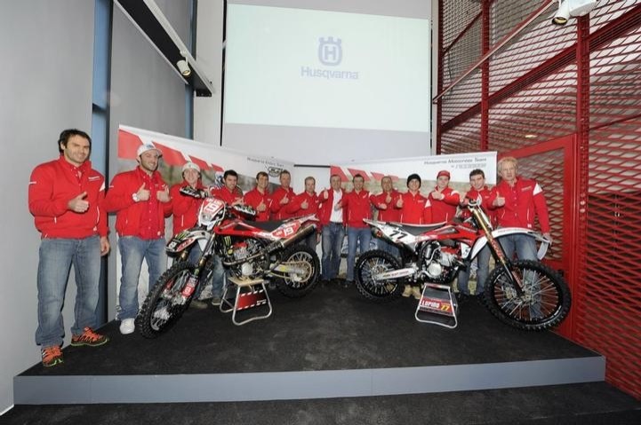 Husqvarna Enduro e Motocross. Presentati i Team 2012