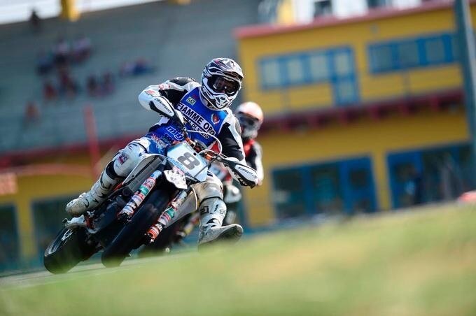 International Series Supermoto 2012. Mauno Hermunen imbattibile anche a Ottobiano