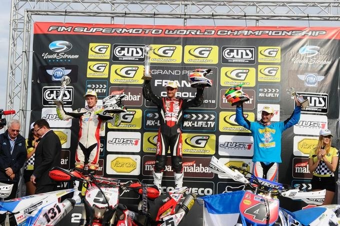 Mondiale Supermoto - GP Francia. Thomas Chareyre Campione del Mondo - VIDEO 2012