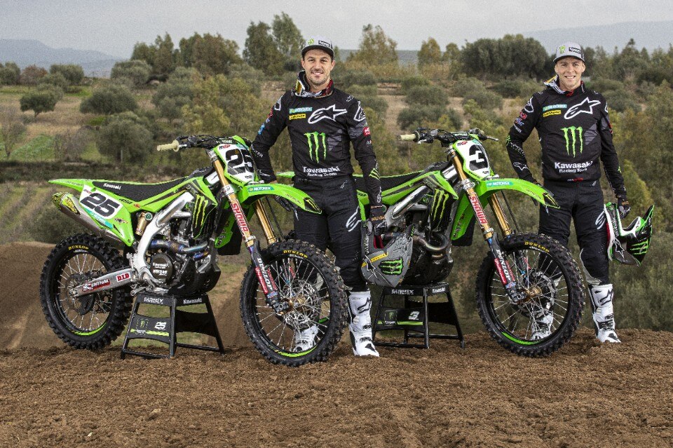Shooting pre stagionale per il Kawasaki Racing Team MXGP Shooting pre stagionale per il Kawasaki Racing Team MXGP