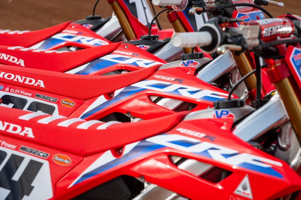 Team Honda HRC 2021 shootout