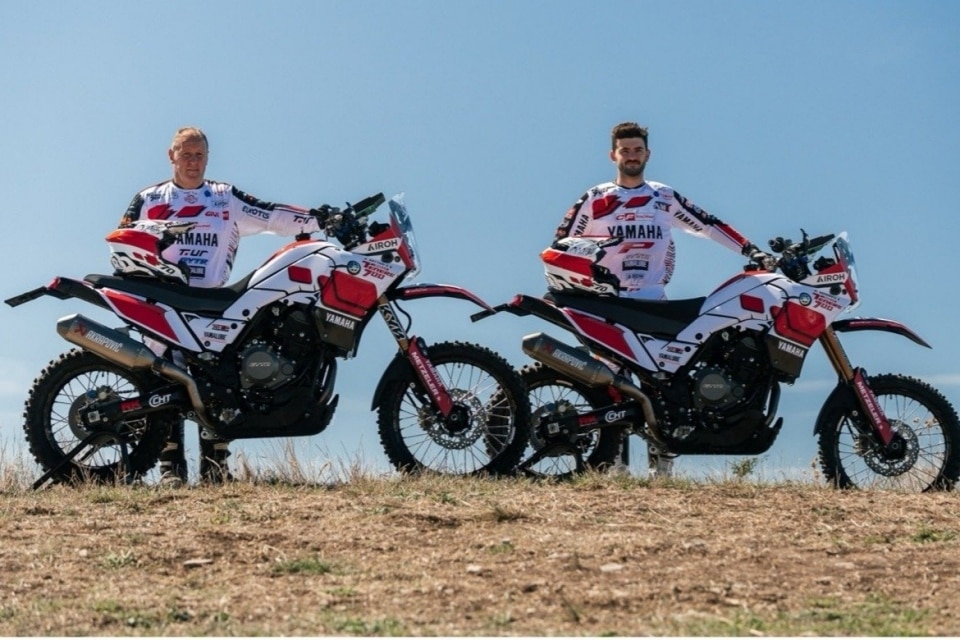 Yamaha all’Italiano Motorally con la livrea del 70° Anniversario