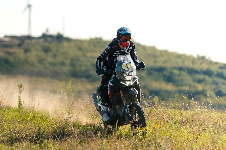 Jacopo Cerutti e Aprilia Tuareg campioni italiani Motorally per la terza volta consecutiva