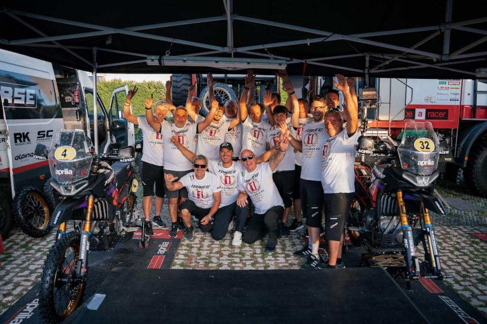 Jacopo Cerutti  e Aprilia Tuareg campioni italiani Motorally per la terza volta consecutiva Jacopo Cerutti  e Aprilia Tuareg campioni italiani Motorally per la terza volta consecutiva