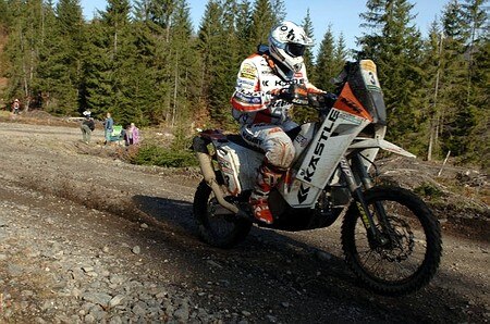 Central Europe Rally. David Casteu in testa