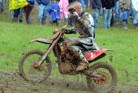 AMA GNCC Series. Knight sesto nel fango