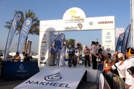 UAE Desert Challenge. Vince Cyril Despres
