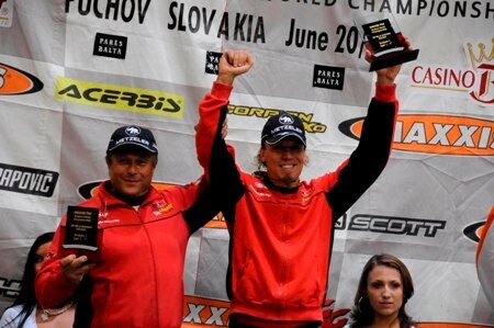 Mondiale Enduro - GP Slovacchia. Sul fango emergono Ahola, Aubert e Nambotin
