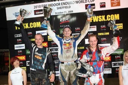 World Enduro Indoor Championship - Sheffield. Dominio di Taddy Blazusiak