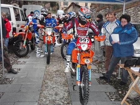 Trofeo KTM Enduro.  Primi vincitori Ordine (E1), Tigli (E2), Scaburri (E3) e Caprioli (E4)