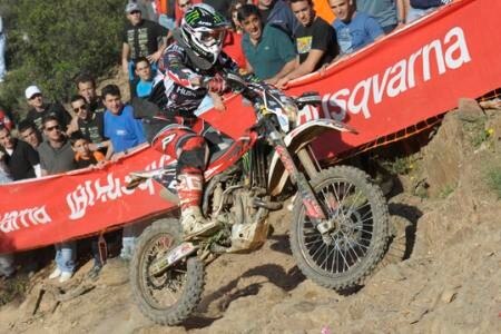2a prova Campionato francese Enduro. Vince Meo. Aubert KO