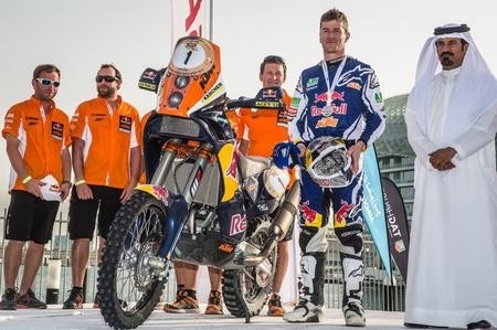 Abu Dhabi Desert Challenge 2013. Vince Marc Coma