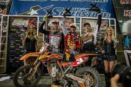 AMA Endurocross - Sacramento. Ancora Mike Brown