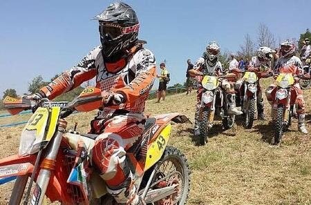 Trofeo KTM Enduro 2013. Gare calde a Modigliana. Mancinelli assoluto
