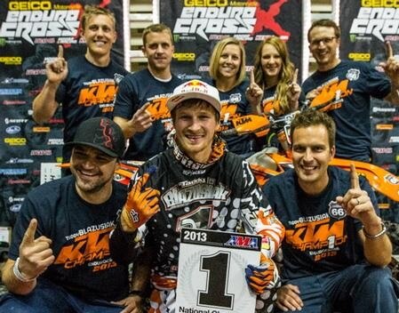 AMA EnduroCross Championship. Taddy Blazusiak campione 2013 - VIDEO