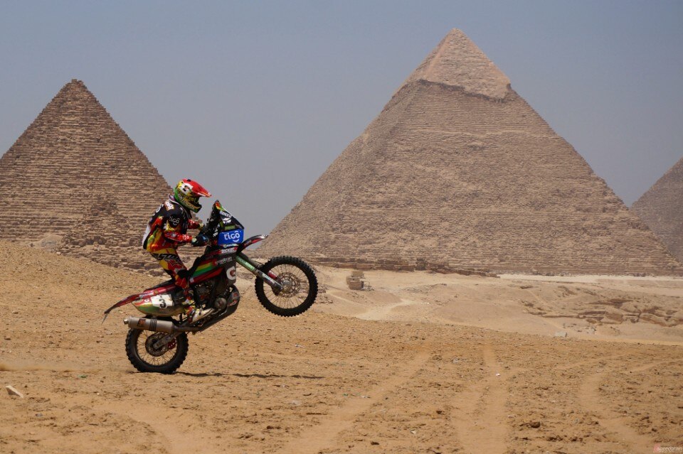 Pharaons Rally 2014. Vince Chavo Salvatierra