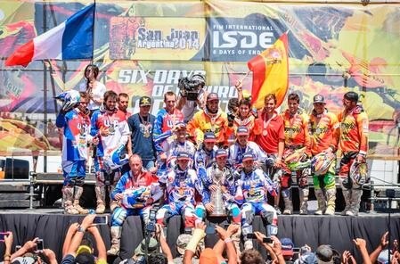 ISDE Argentina 2014. Dominio francese