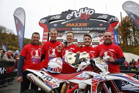 Mondiale Enduro 2017 - GP Germania. Steve Holcombe, Josep Garcia e Brad Freeman iridati 2017
