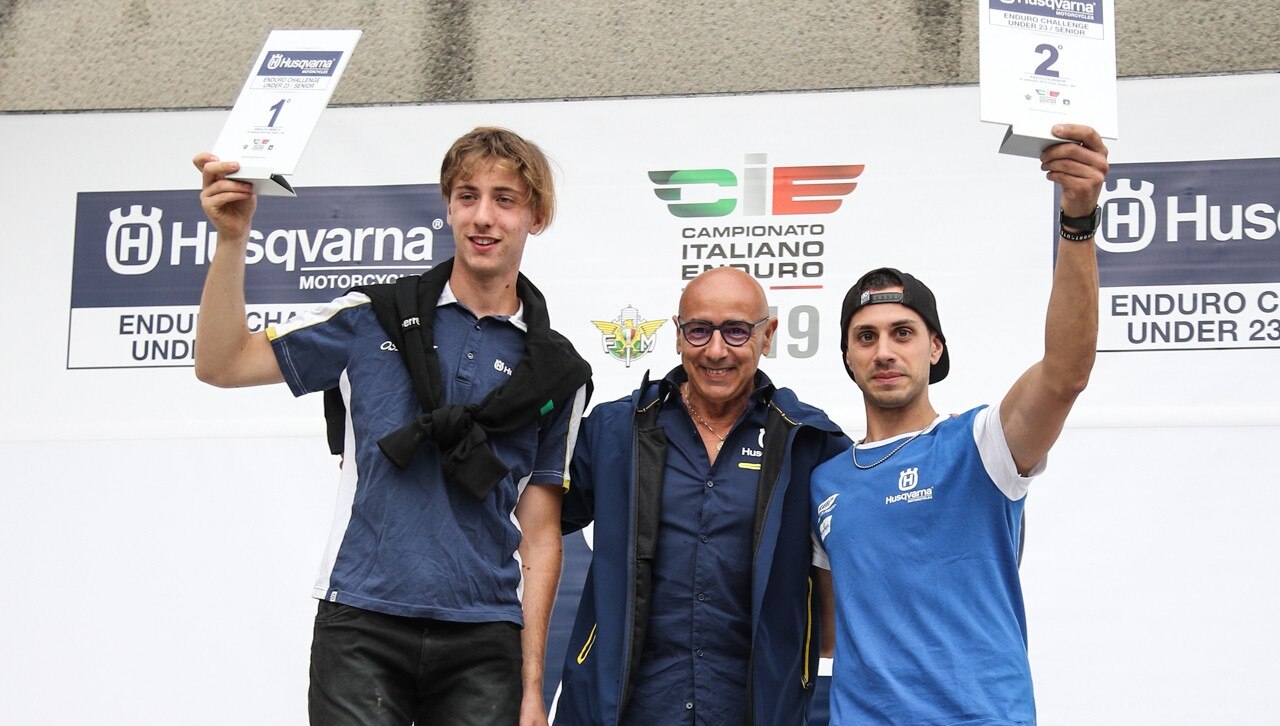 A Lorenzo Bernini e Simone Rossi il Challenge Husqvarna Enduro Under23/Senior 2019