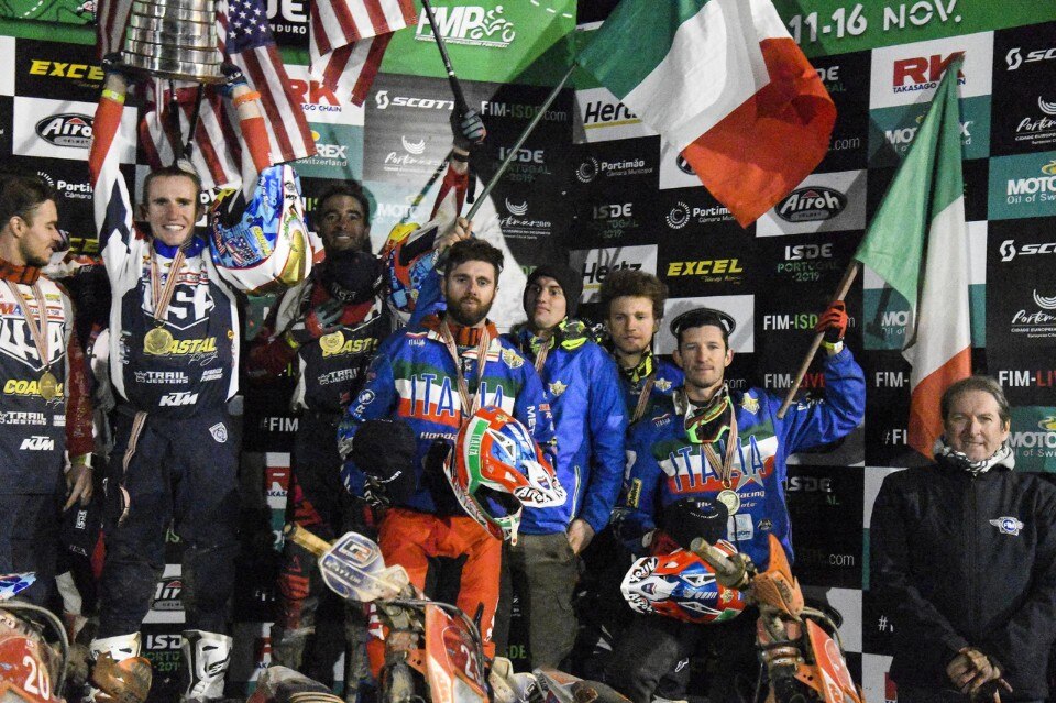 ISDE 2019, Day 6. La Sei Giorni si conclude con il trionfo degli USA davanti all'Australia e all’Italia