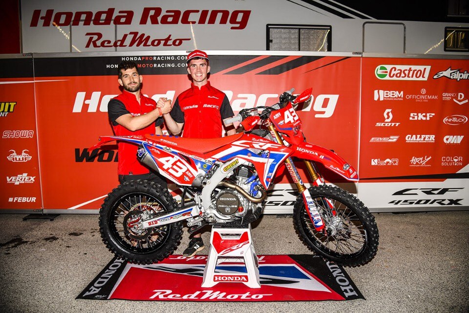 Daniel McCanney entra a far parte di Honda Racing RedMoto World Enduro Team Daniel McCanney entra a far parte di Honda Racing RedMoto World Enduro Team