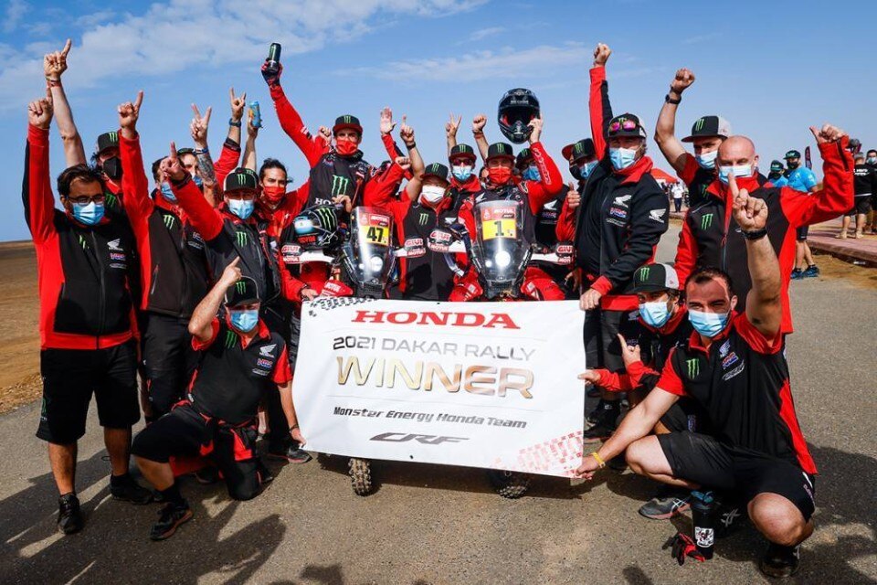 2021 Dakar Rally – Brabec vince l’ultima tappa, Benavides la gara. Trionfo Honda!
