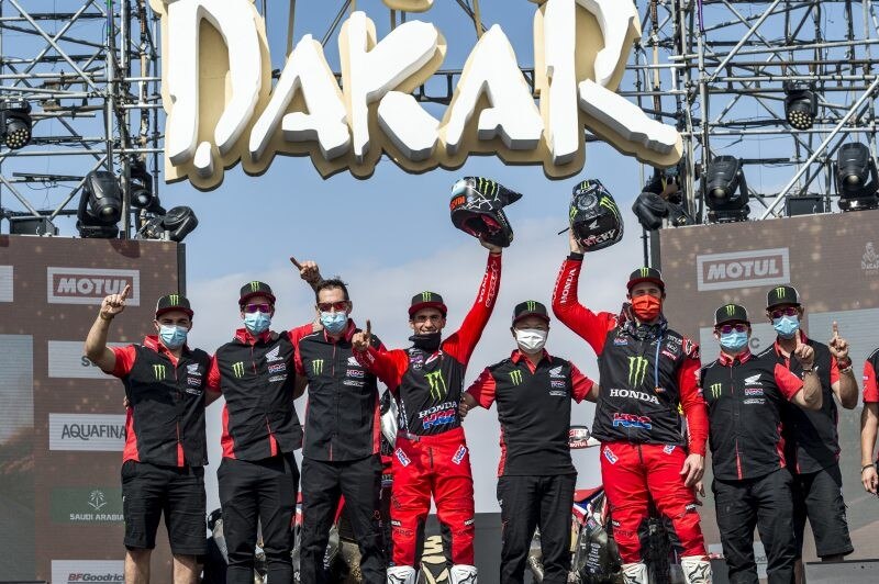 2021 Dakar Rally – Brabec vince l’ultima tappa, Benavides la gara. Trionfo Honda!