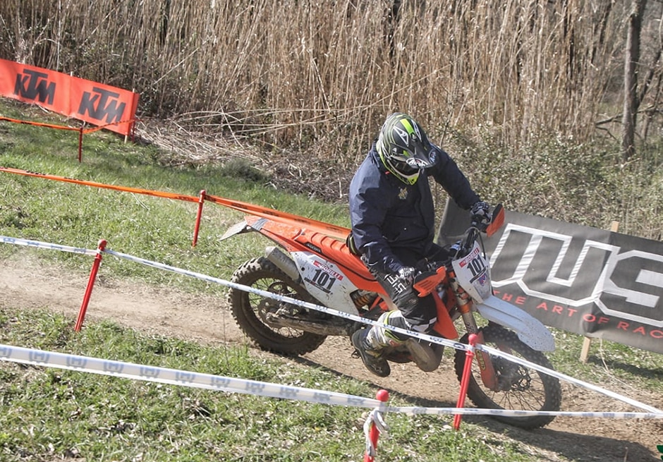 Mirko Gritti vince a Graffignano la prima prova del Campionato Italiano Enduro Major