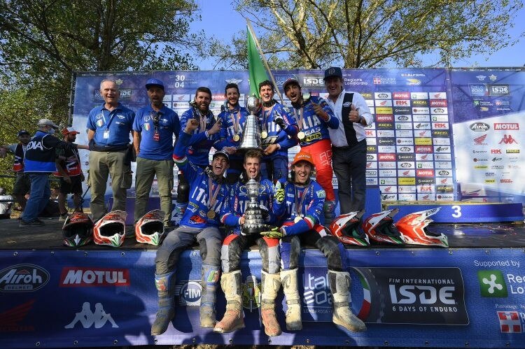 Sei Giorni Enduro - Day 6. L'Italia è oro nel Trofeo e nel Trofeo Junior! - VIDEO