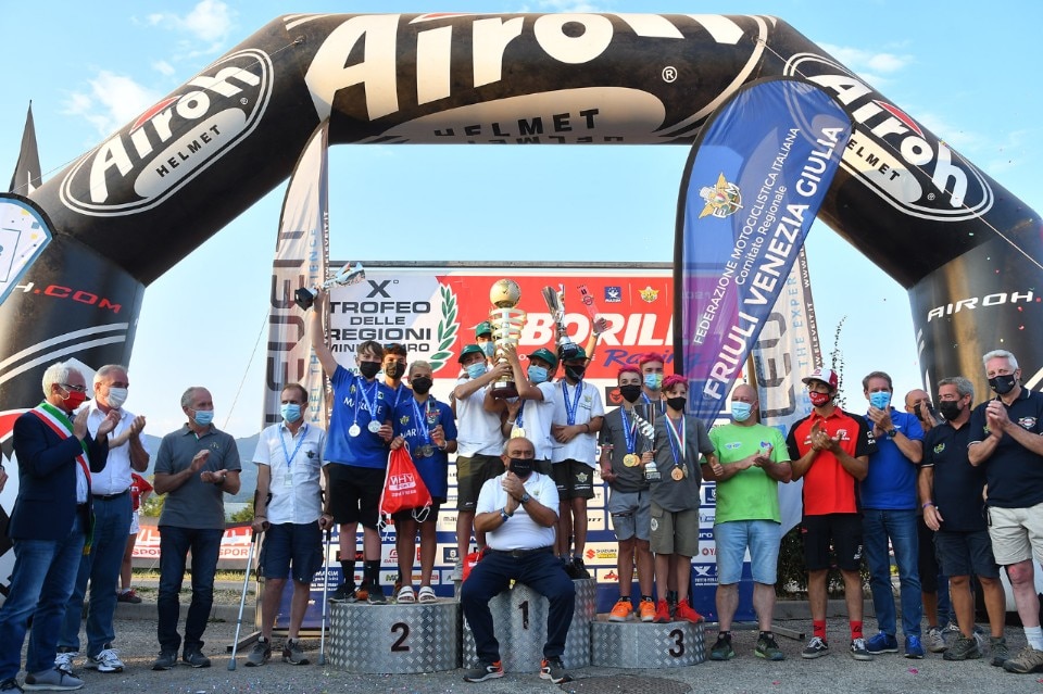 Lombardia e Sicilia conquistano il X Trofeo delle Regioni MiniEnduro