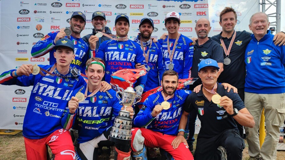 ISDE 2022, vince la Gran Bretagna, Italia seconda e oro nel Trofeo Junior